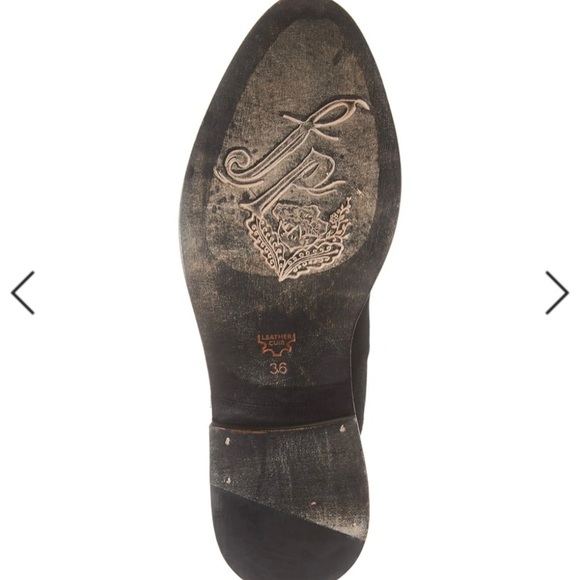 Free People Blackburn Chelsea Boot Black Size 39 Genuine Suede - Picture 2 of 4